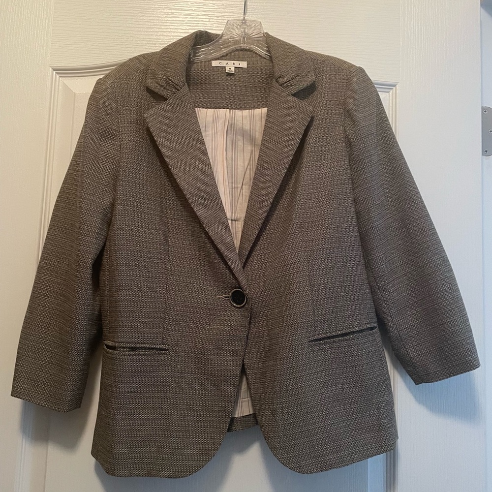 Cabi Women's Sz 8 Tweed Blazer